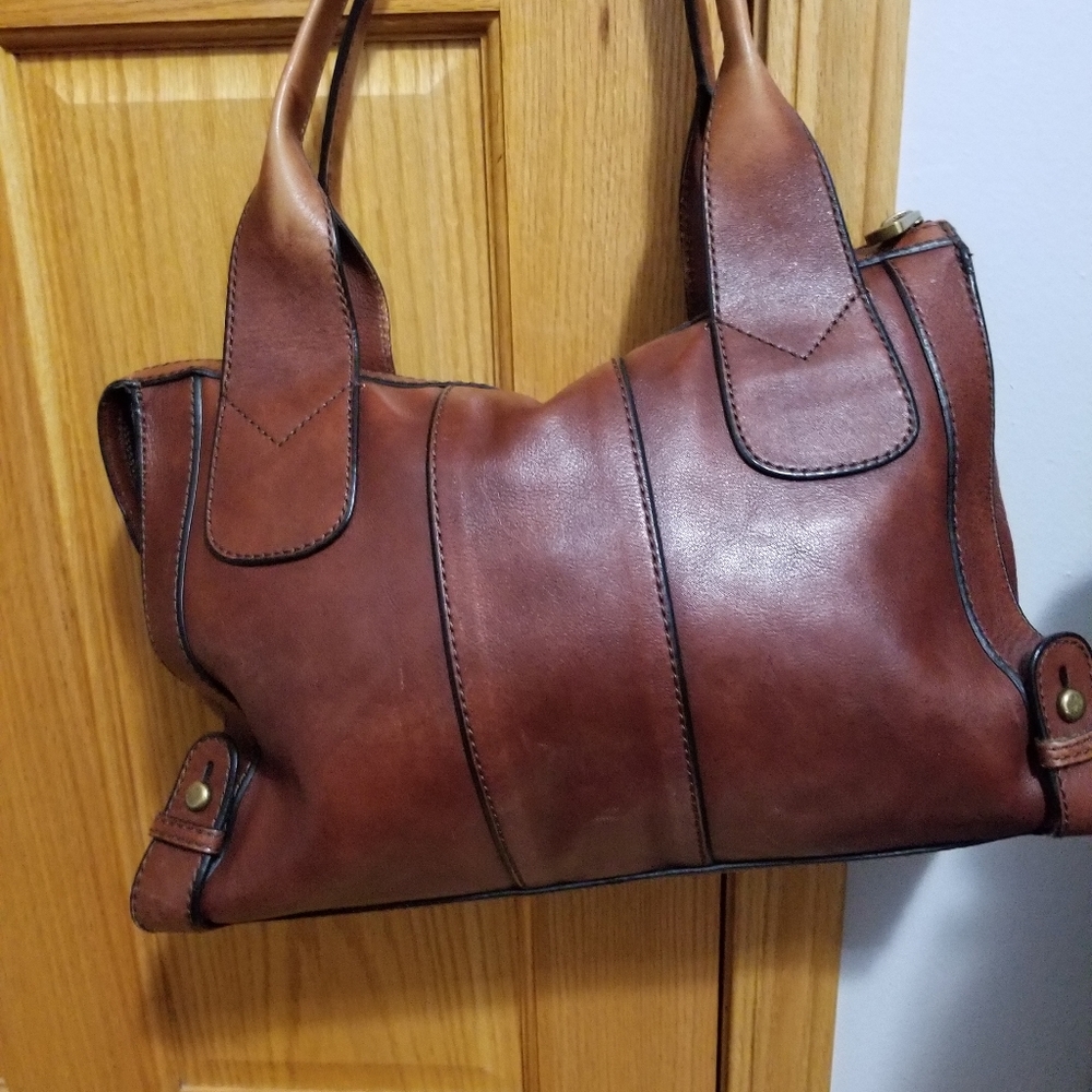 Leather Fossil bag